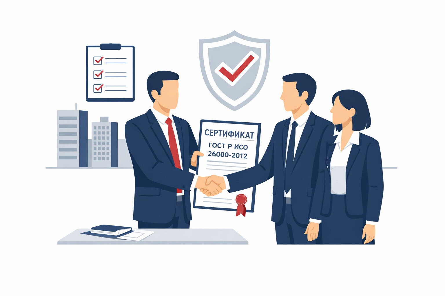 Порядок оформления сертификата ГОСТ Р ИСО 26000-2012 в Темрюке